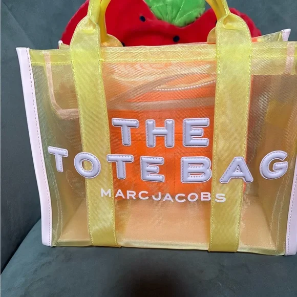 Marc Jacobs Yellow and Orange Tote Bag - Picture 8 of 12